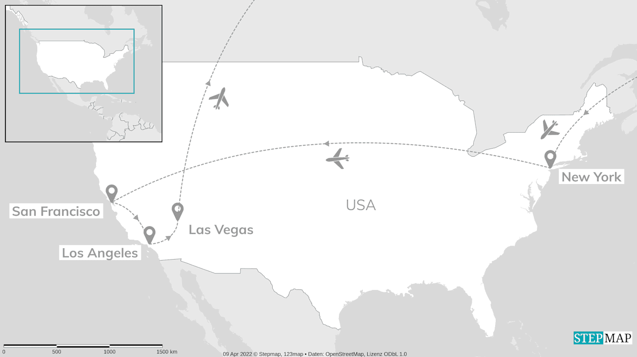 USA adventure: City-hopping from coast to coast