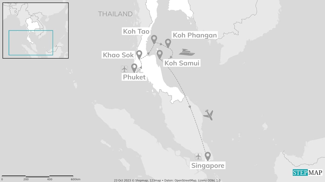 Thailand and Singapore: Jungle vibes meet city lights