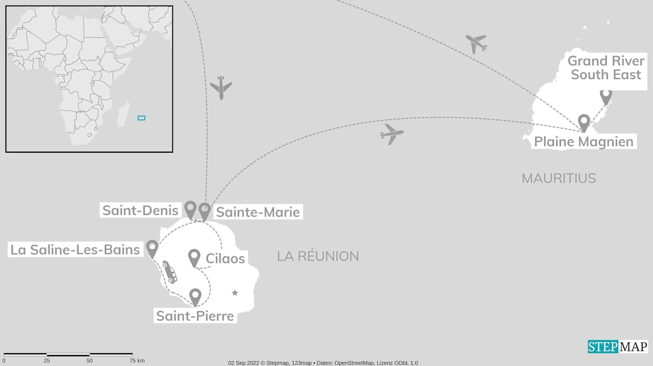 La Réunion & Mauritius: Inselhopping zum Glamping Adventure