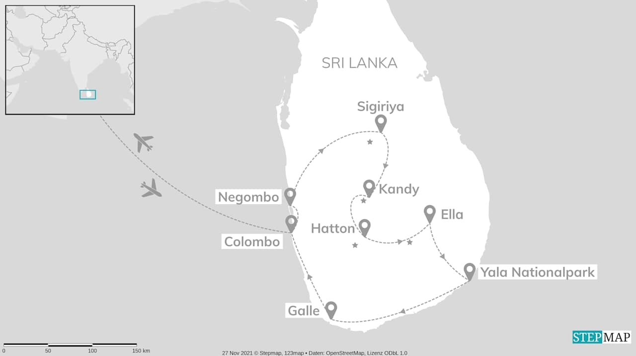 Sri Lanka hautnah: Dschungelbuch & Inselabenteuer