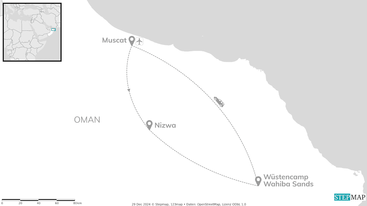 Oman Unlocked: Roadtrip to Dunes, Dhows & Desert Dreams
