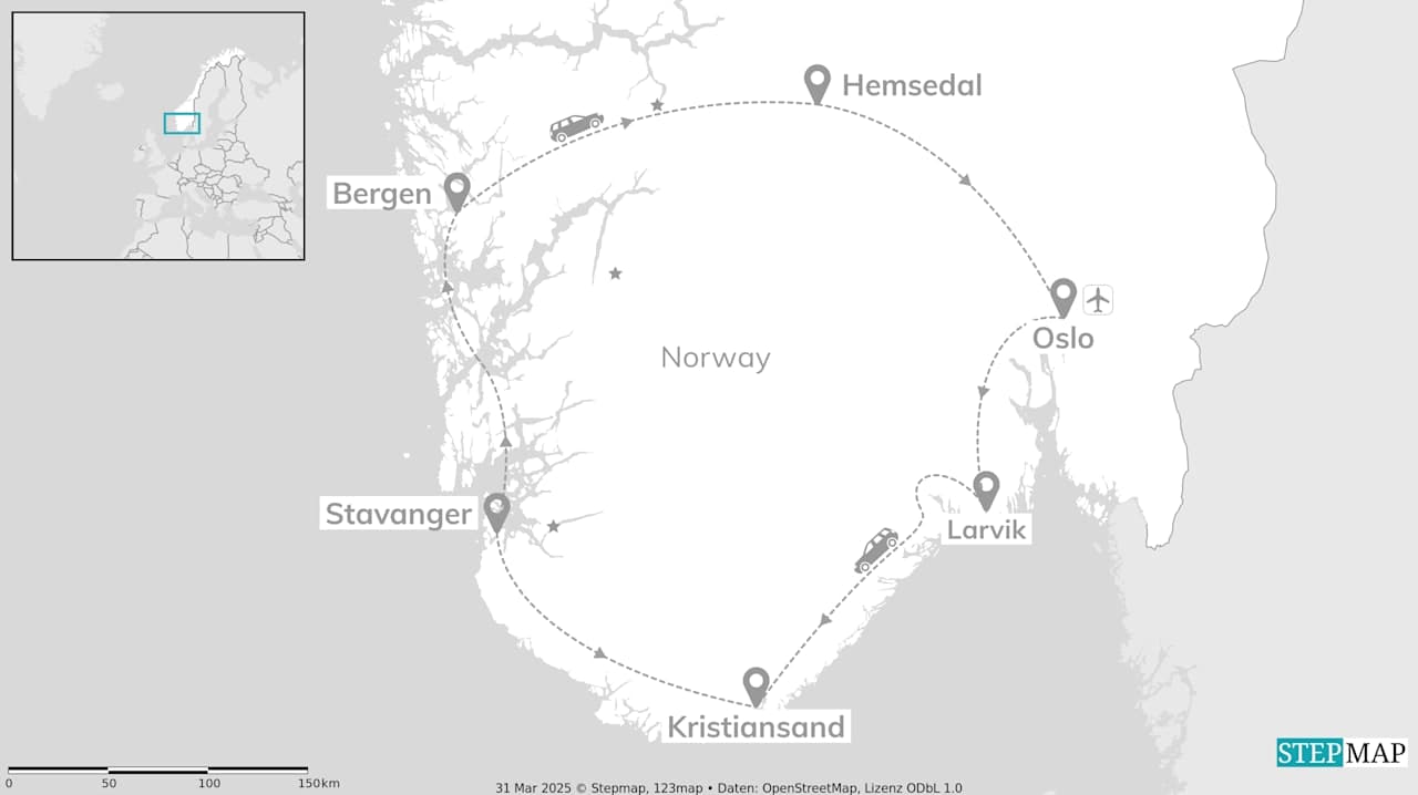 Southern Norway adventure: Road trip to fjords and falls