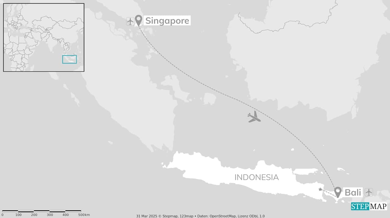 Singapore and Bali: From city lights to the blue crater lake