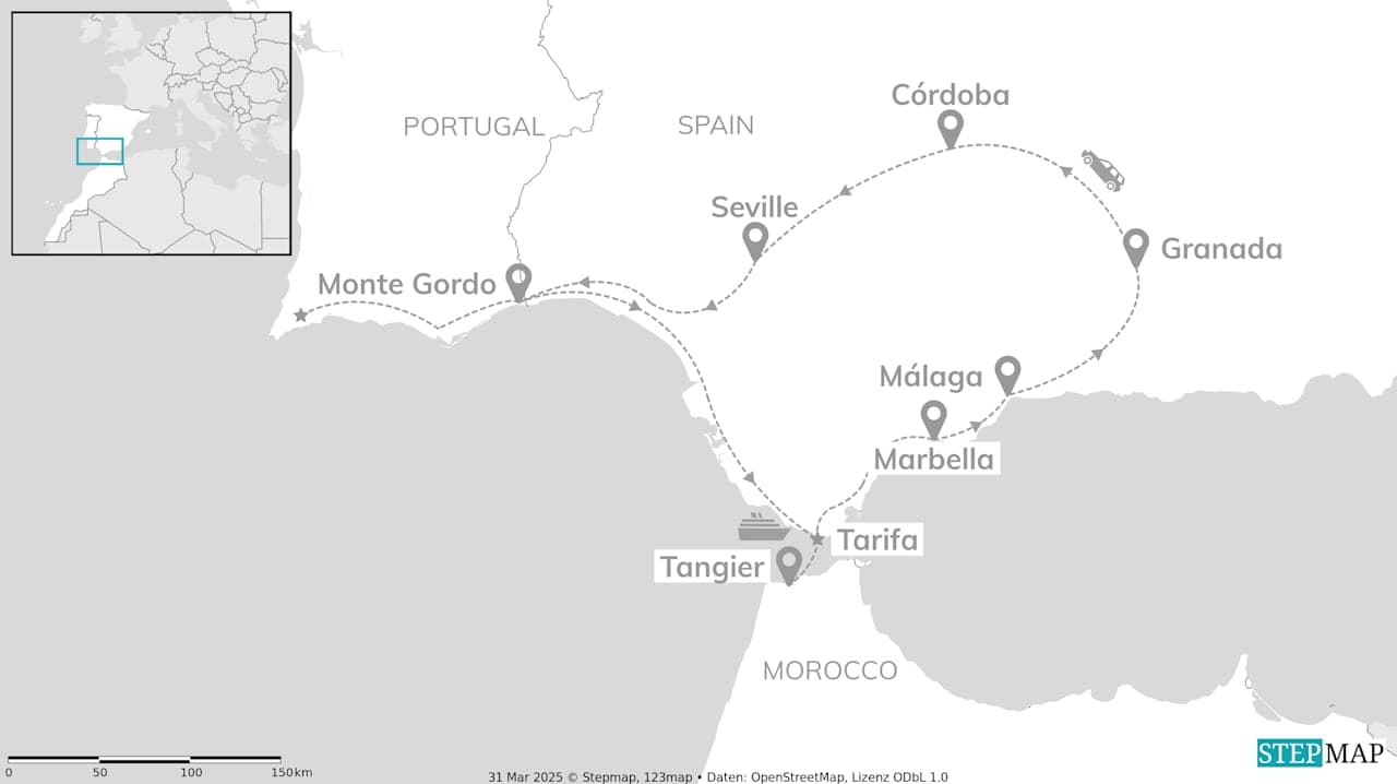 Spain, Portugal and Morocco: A road trip of contrasts!