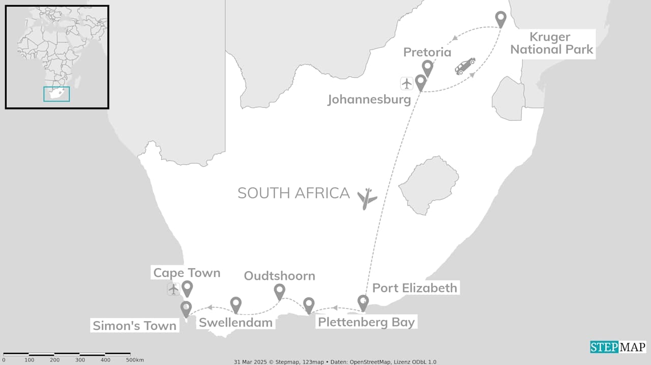 South Africa road trip: Kruger, Cape and coast