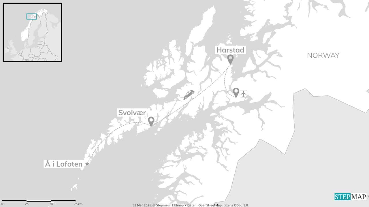 Lofoten winter magic: Stilt houses and northern lights