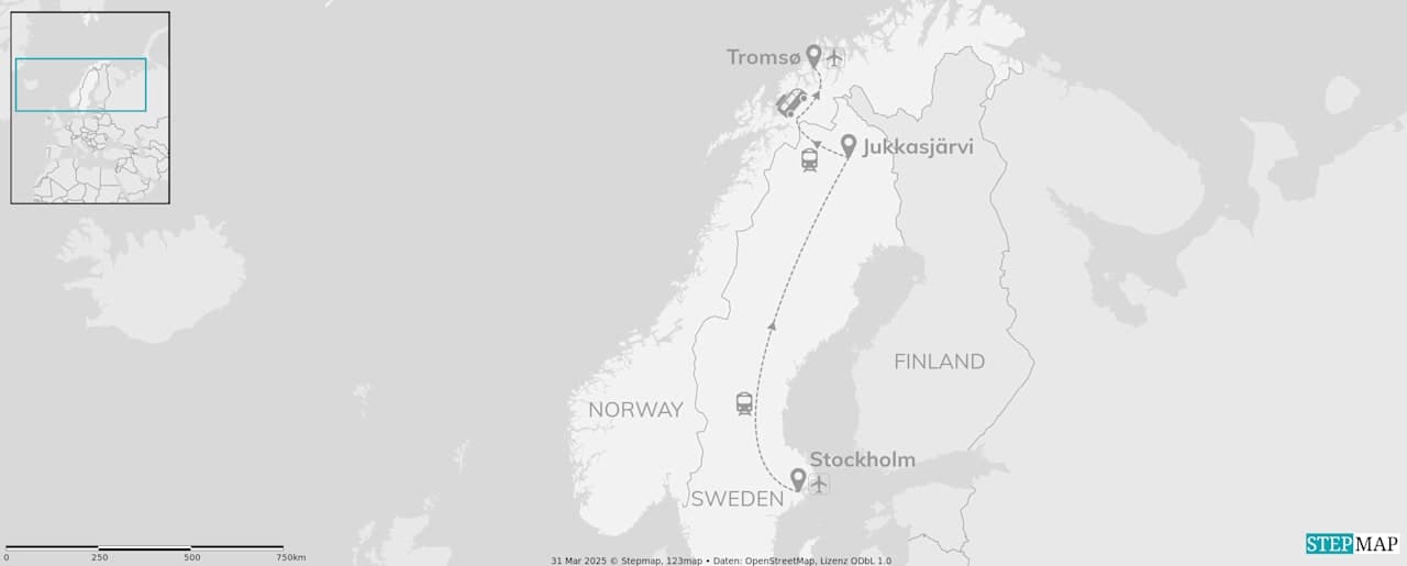 Sweden and Norway: Polar dreams in the Arctic Circle