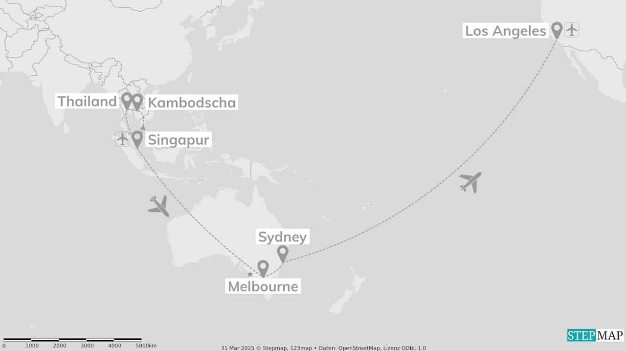 Around the World: Asian Buzz, Aussie Roads & U.S. Glow