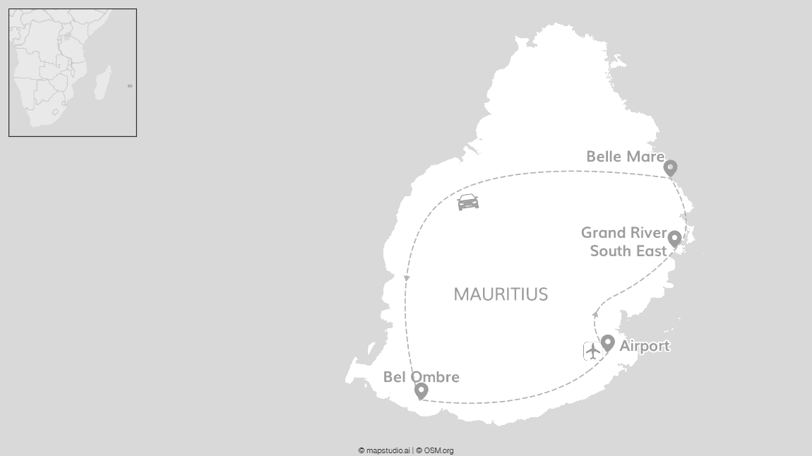 Magic Mauritius: Island road trip and glamping nights