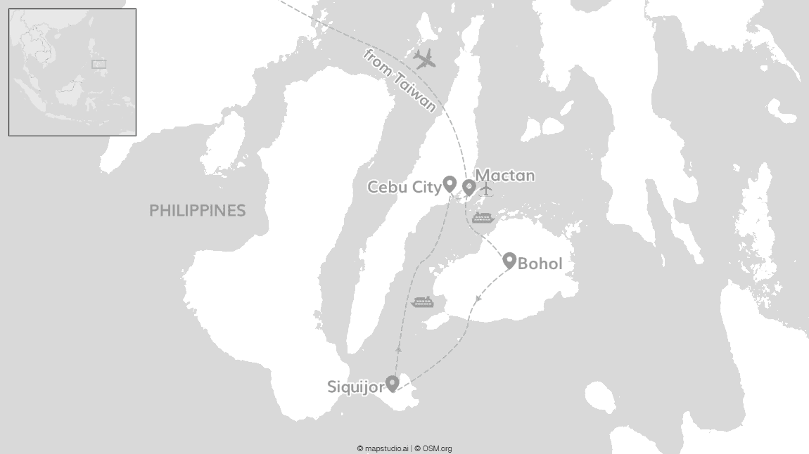 Philippines calling: Taiwan treasures and Chocolate Hills!