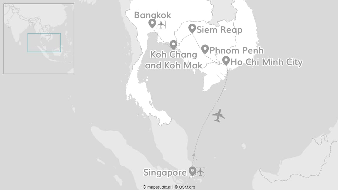 Asia country-hopping: Urban adventure and island escapes