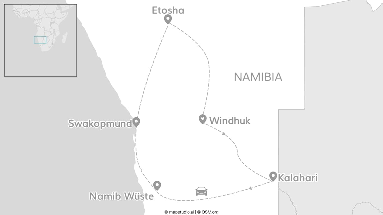 Namibia Roadtrip: Wild Dunes & Wilder Views