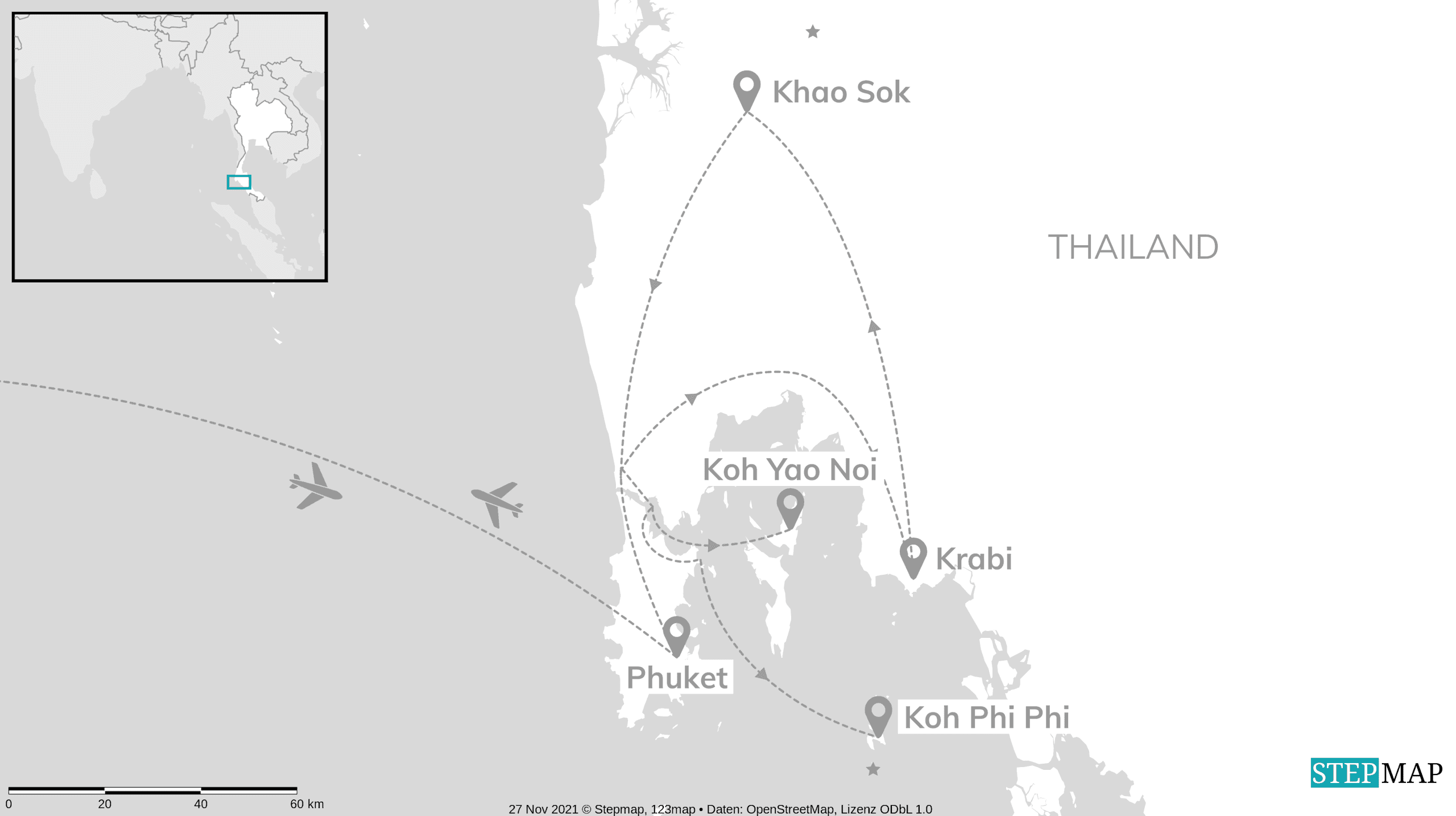 Explore Thailand: Dschungel meets Koh Yao Noi & Koh Phi Phi