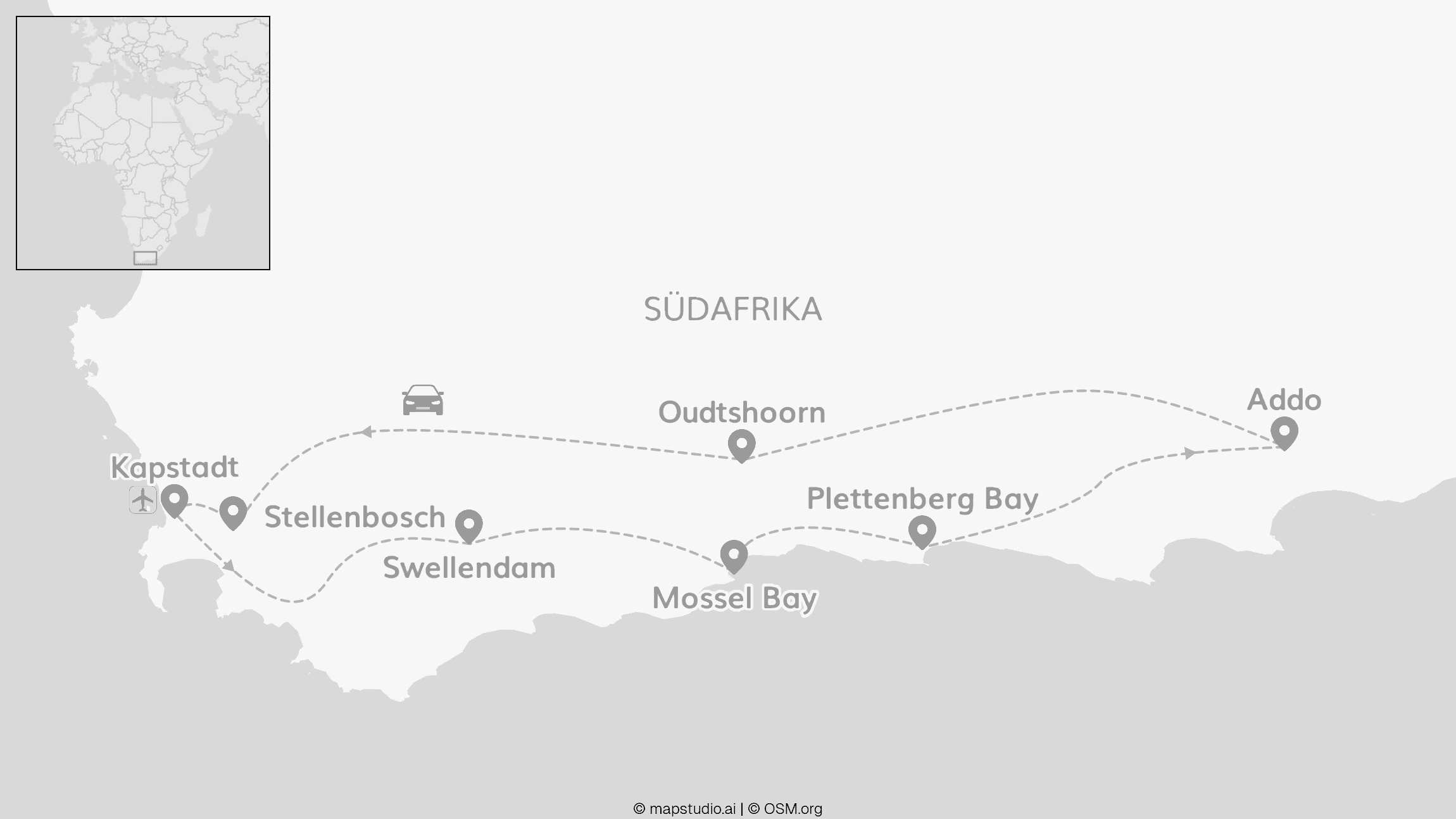 2 for 1 Südafrika: Double the Roadtrip, Double the Roars!
